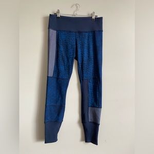 Sashiko Cross Inkwell Rugged Blue High Time Pants in Blue SIZE 6